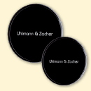 U&Z Zubehör CX2120 Logo-Disc CX6715 Schwarz ohne Aufdruck