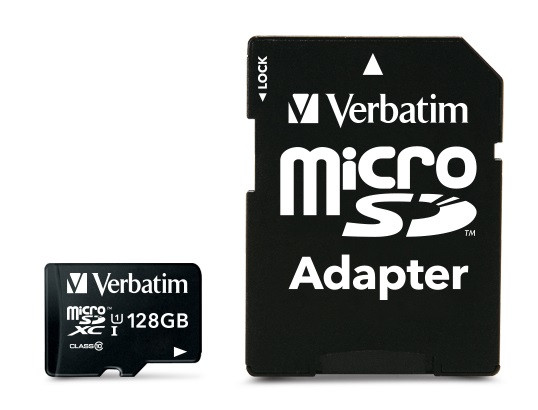 Flash SecureDigitalCard (microSD) 128GB - Verbatim Premium