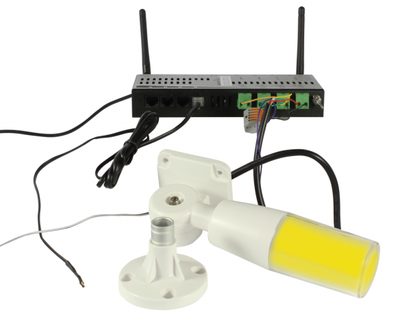 ALLNET MSR zbh. Signal/Warnlampe, Rot/Gelb/Grün/Buzzer einzeln ansteuerbar