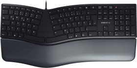 Cherry Tastatur JK-4500DE - Ergo - USB *schwarz*