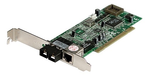 Fast Ethernet PCI Adapter Card 100FX + 10/100TX, SC Multimode