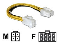 DeLock Kabel Stromkabel für 8pin Boardanschluss 4polig ATX/P4