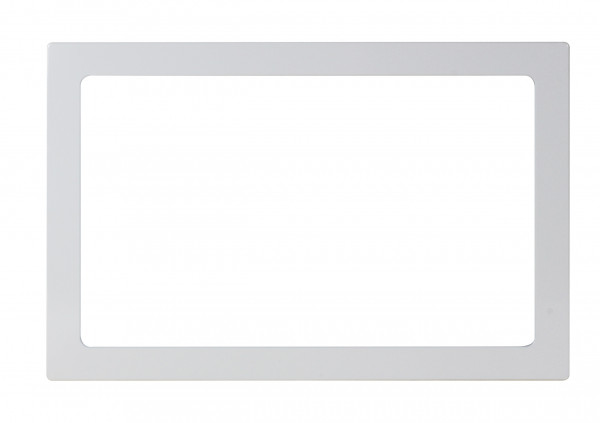 ALLNET Touch Display Tablet 15 Zoll zbh. Blende für Einbaurahmen, weiß schmal