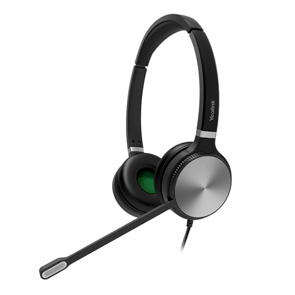 Yealink SIP zub. QD/RJ YHS36, Monaurales Headset mit NoiseCancelling