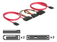 DeLock SATA All -in-One Kabel für 2x HDD