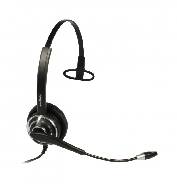 Plusonic Headset 8.1MS monaural, NC, Wideband USB