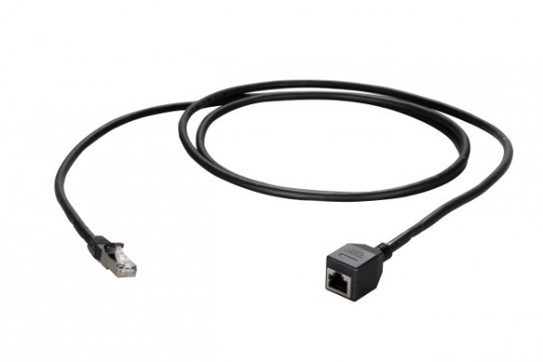 Patchkabel RJ45, CAT6A 500Mhz, 5m, schwarz, S-STP(S/FTP), AWG26, Verlängerung Stecker/Buchse