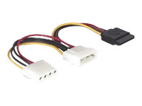 DeLock Kabel Power SATA HDD ->4Pin St/Bu