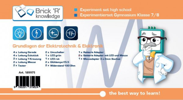 ALLNET Brick’R’knowledge Experimentierset Gymnasium Klasse 7/8