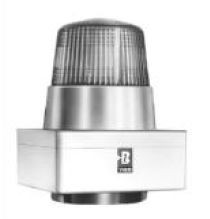 Crack-IT 785 Blitzlicht mit Schwellheuler AC 230V 100db / Gelb / IP43 / Alarmlicht