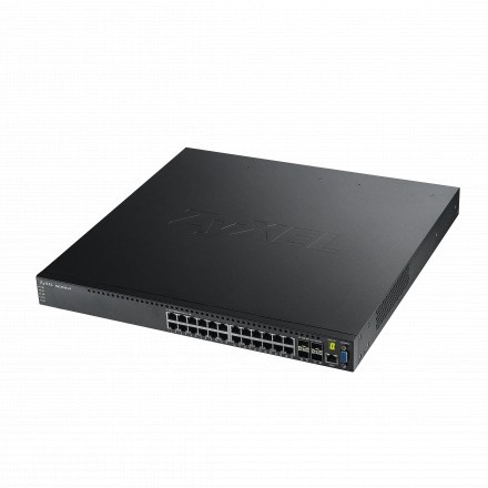 Zyxel Switch XGS3700-24, 24x Gigabit Ports, 4x SFP+ 10G, full managed, L2/3