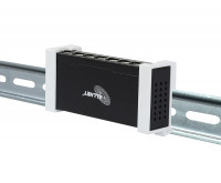 Shelly  Hutschiene  "Pro Verteiler Switch 7"  7x Pro Anschlüsse  1x LAN Eingang  Lüfterlos   Shelly  Hutschiene  "Pro Verteiler Switch 7"  7x Pro Anschlüsse  1x LAN Eingang  Lüfterlos 