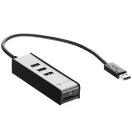 USB Hub 3.0 - 3-fach + SD-Slot passiv *Delock*