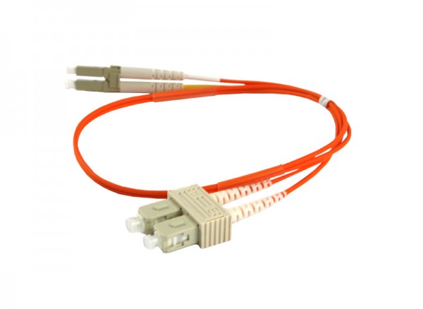 LWL-2-Faser-Patchk. 7.5mtr.LC-SC, 50/125um, OM2, AD=3mm, Synergy 21