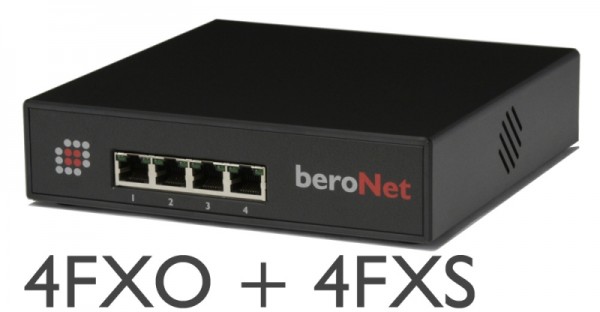 beroNet SB Gateway 4x FXO & 4x FXS