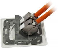 Vorschau: Keystone, Modulträger, UP Dosen für 2xTP-Modul, Reinweiss, designfähig UAE, Synergy 21, Vorschau: Keystone, Modulträger, UP Dosen für 2xTP-Modul, Reinweiss, designfähig UAE, Synergy 21,