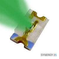 Synergy 21 LED SMD PLCC2 2012 grün 450-560mcd