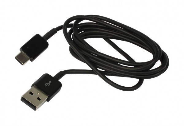 Synergy 21 USB Kabel USB-A auf USB-C USB2.0 schwarz