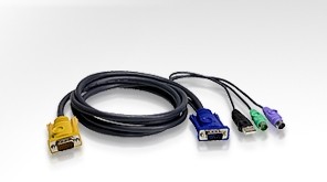Aten Verbindungskabel SPHD, 3m, USB + PS/2