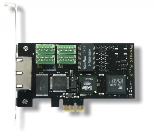 Gerdes PrimuX 1S2M/1PRI PCI-Express NT Server Controller