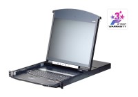 Vorschau: Aten KVM/TFT 16-fach, 19" 1HE, incl.KVM/TFT 17", IP, Dual Rail, Vorschau: Aten KVM/TFT 16-fach, 19" 1HE, incl.KVM/TFT 17", IP, Dual Rail,