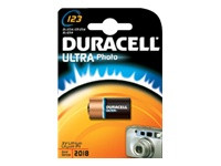 Batterien Photo CR123A (CR17345) *Duracell* Ultra Photo