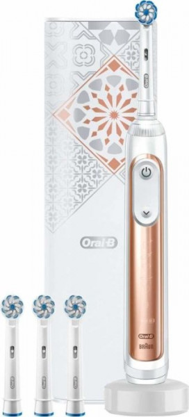 Braun Zahnbürste Oral-B Genius X 20000 Luxe Edition Rosegold