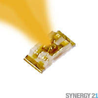 Synergy 21 LED SMD PLCC2 1608 amber 180-230mcd