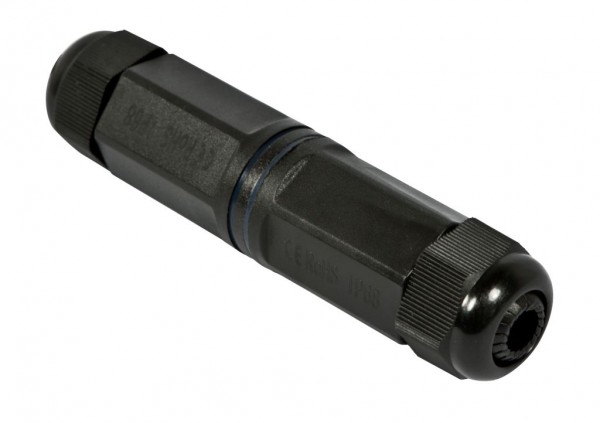 TP-TP Kupplung, RJ45 CAT6, IP67 Outdoor, bis 3-8mm - bestehende RJ45 Stecker verwenden, Synergy21,