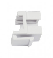 Keystone, Modul;Aufnahme für LWL-Kupplungen(LC), weiss, Synergy 21, Keystone, Modul;Aufnahme für LWL-Kupplungen(LC), weiss, Synergy 21,