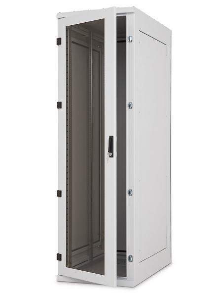 Triton 19"Schrank 45HE, B600/T1000, Lichtgrau, RDE-Serie, Belastung 1800kg