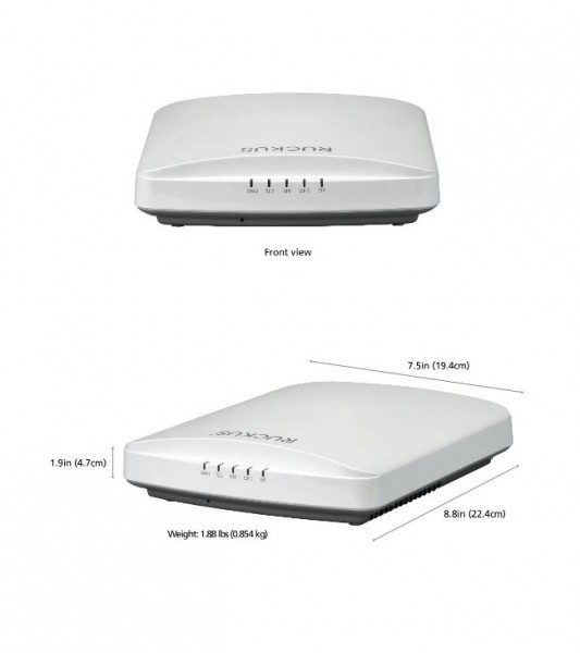 CommScope Ruckus Wireless Access Point R650 / Dual-band / 802.11abgn.ac.ax / 4x4:4 + 2x2:2 Streams