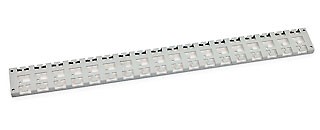 Triton 19"zbh. Kabelführungsleiste für den Rahmen, T1000mm, Schwarz,