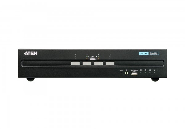 Aten KVM-Switch 4-fach Audio/DVI, USB, Dual Display, Secure,