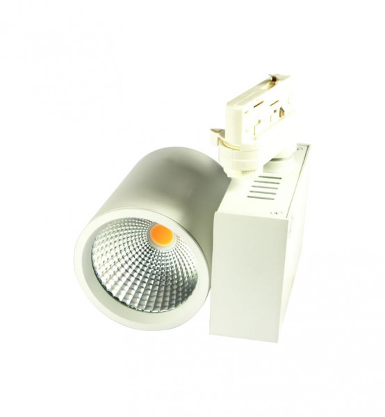 Synergy 21 LED Track-Serie für Stromschiene VLA-Serie 30W, 45°, ww, CRI>97 grau