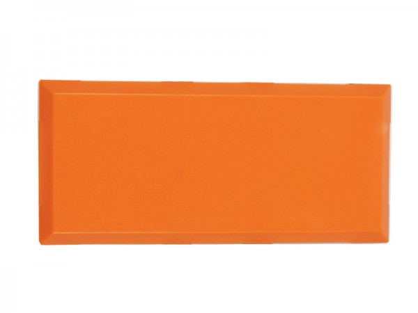 ALLNET BrickRknowledge Kunststoffschale 2x1 orange oben und unten 10er Pack