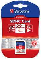 Flash SecureDigitalCard (SD) 32GB - Verbatim Premium