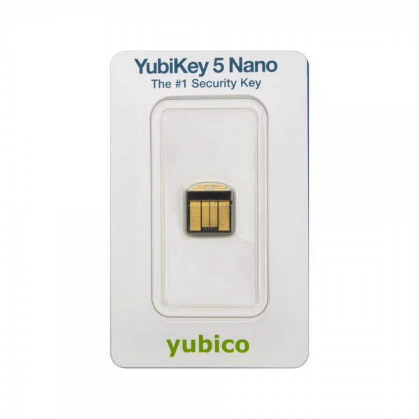 YubiKey 5 Nano in Retailverpackung Hardware Security Tokens IT