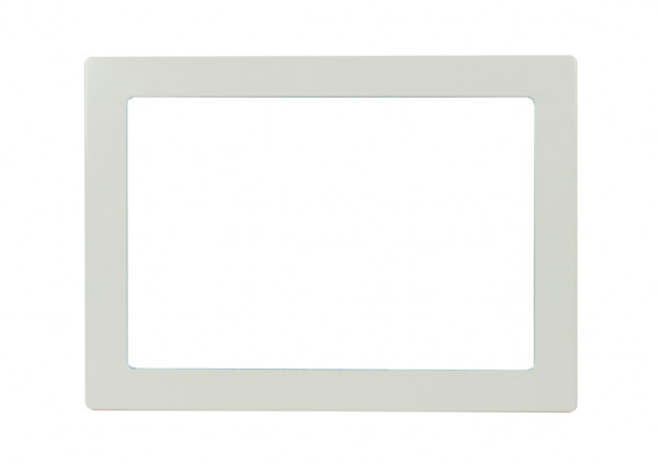ALLNET Touch Display Tablet 12 Zoll zbh. Blende für Einbaurahmen, weiß schmal