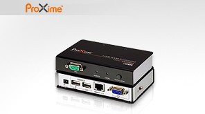 Aten KVM-Extender, 150mtr.1xPC, 2xMon.1920, USB