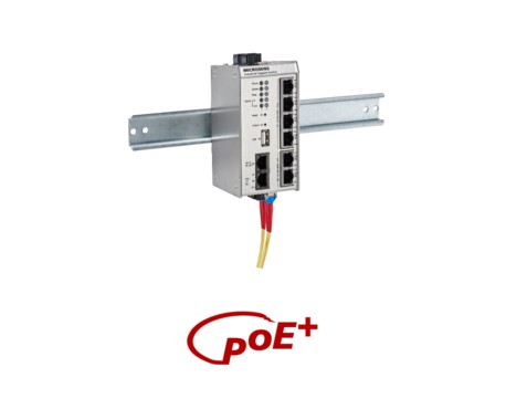 Microsens Profi Line+ Industrie Gigabit Ethernet Switch 7 Port, MS650929PM