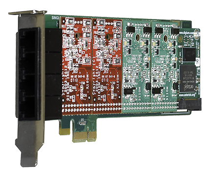 Digium PCIe 4-Port a/b-Karte A4B Karte