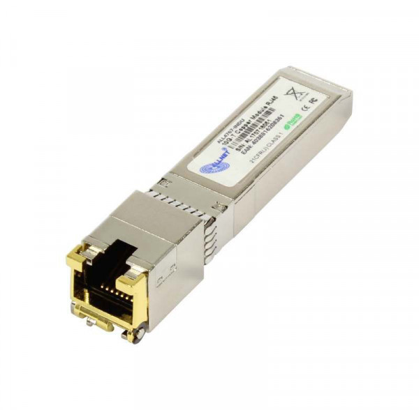 ALLNET Switch Modul ALL4767-INDU SFP+(Mini-GBIC), 10Gbit, RJ45(TP), uncodiert, Industrial -40/+85 Gr