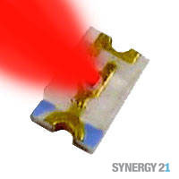 Synergy 21 LED SMD PLCC2 2012 rot 180-230mcd