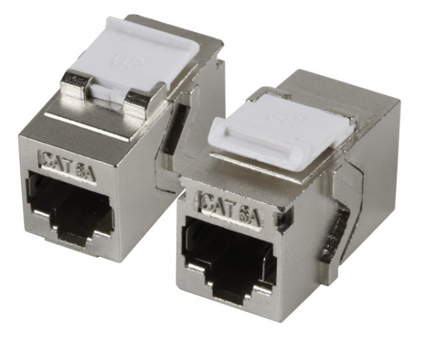 Keystone, Modul, TP/TP-Buchse(RJ45, Kupplung), CAT6A, 500MHz,