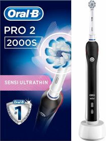 Braun Zahnbürste Oral-B PRO 2 2000s Sensi UltraThin *schwarz*