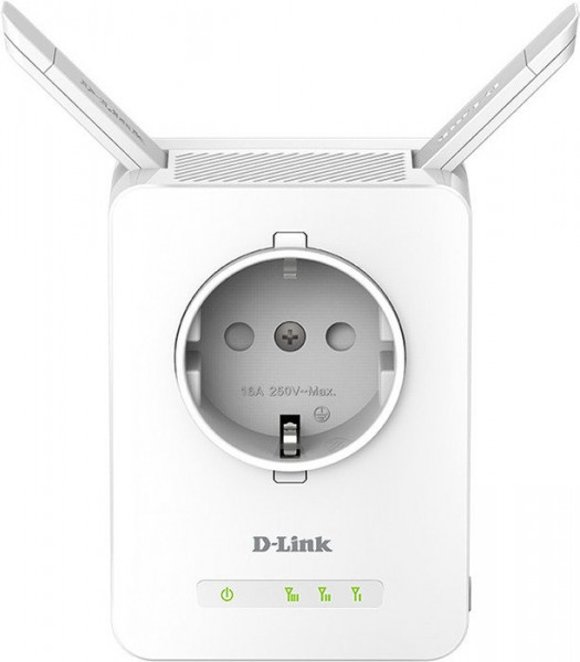 D-Link Wireless N Wi Fi Range Extender mit Power Passthrough