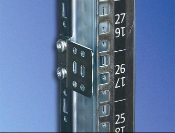 Knürr Schrank DCM, Befestigungsadapter zu 19" Serverprofil,