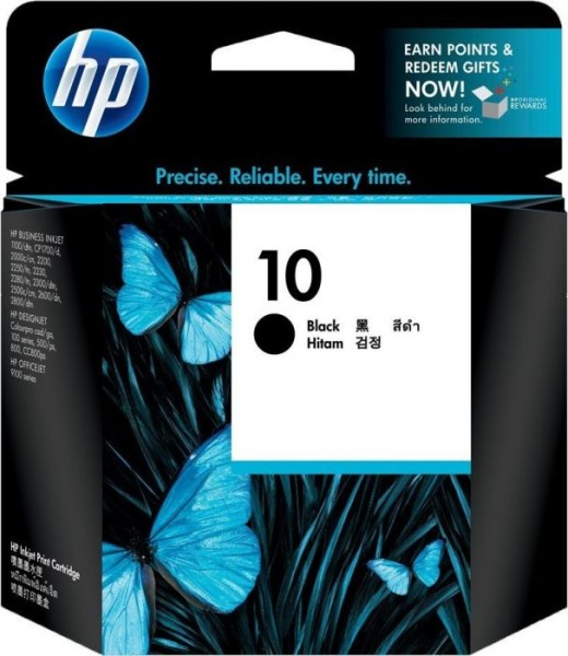 HP Tinte 10 *schwarz*