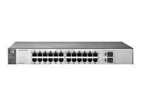 HP Switch 1000Mbit, 24xTP, 2xSFP-Slot, PS1810-24G,